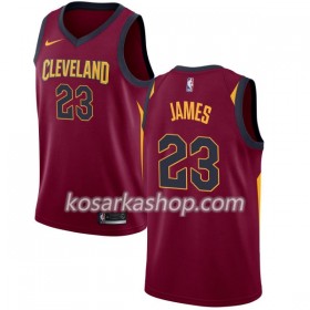 Dres Cleveland Cavaliers LeBron James 23 Nike 2017-18 Crvena Swingman